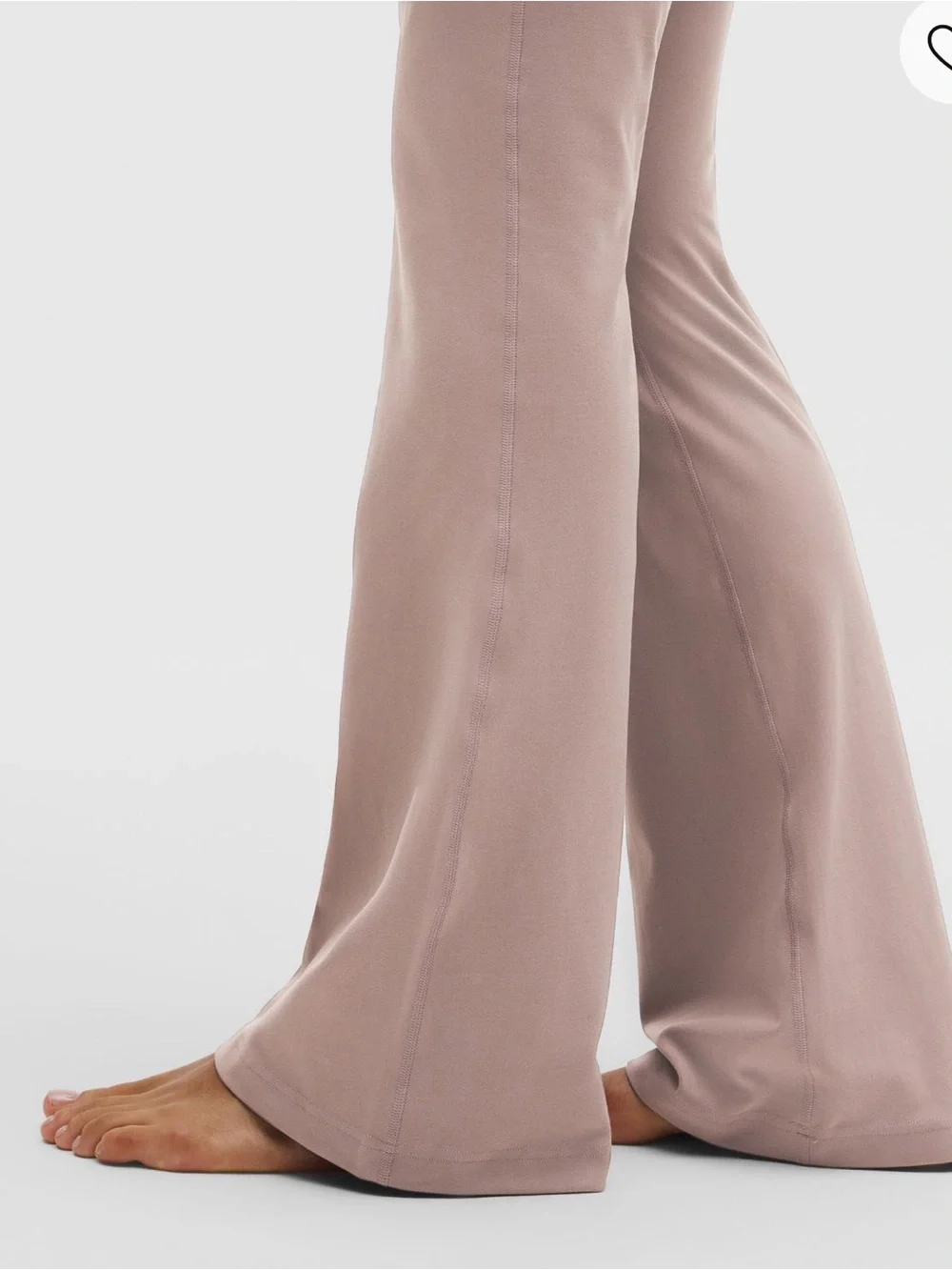 lululemon🍋Groove Nulu-HR Flare Pant Size 6 Ashen Rose NWT Regular Length - Picture 5 of 10